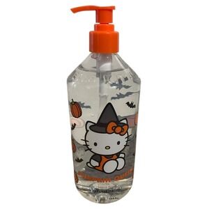 Hello Kitty Pumpkin Queen Halloween‎ Hand Soap Orange Pump 17 Oz New